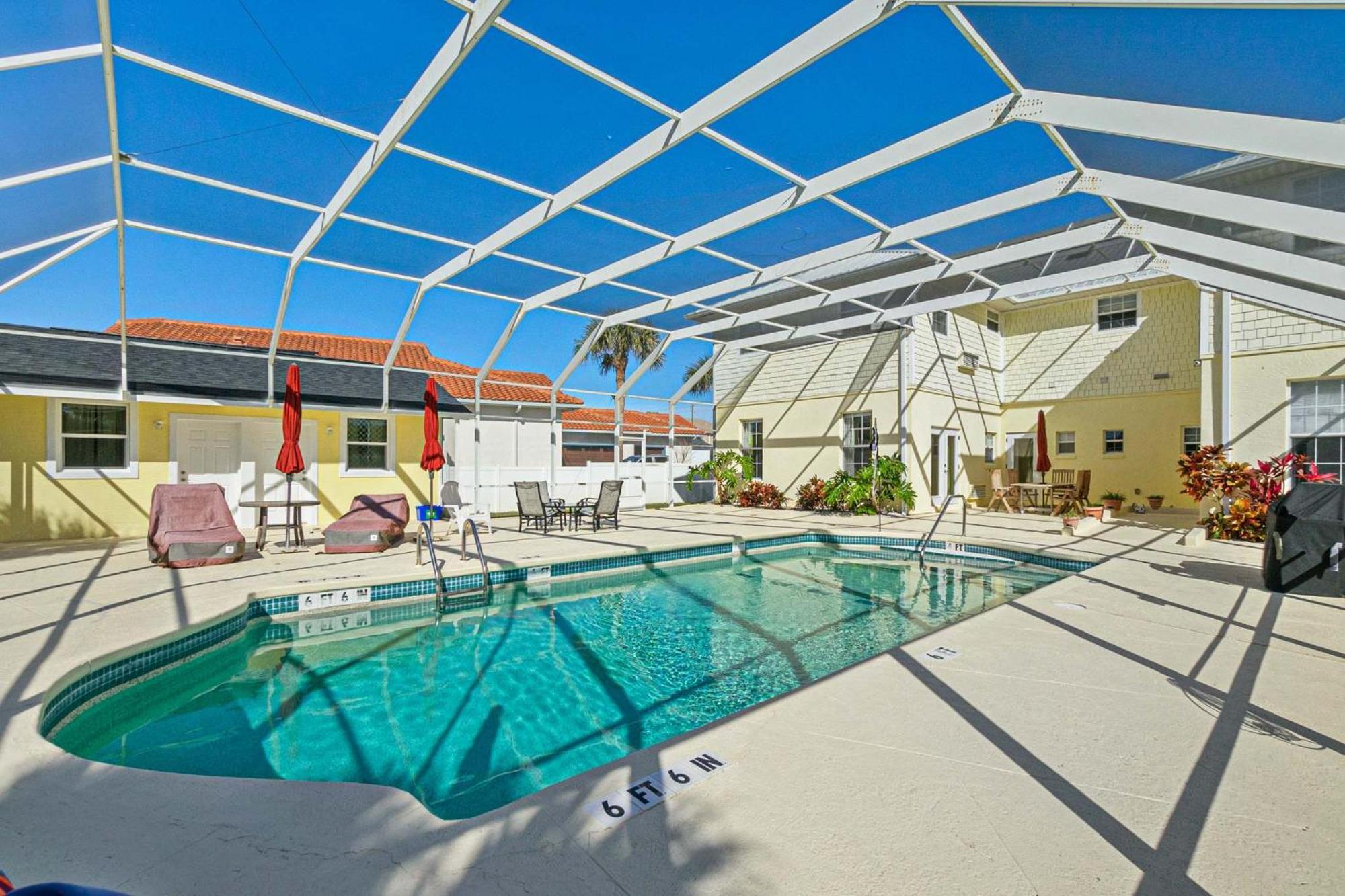 Flagler Beach Bed And Breakfast Pool Bbq Suite Екстер'єр фото