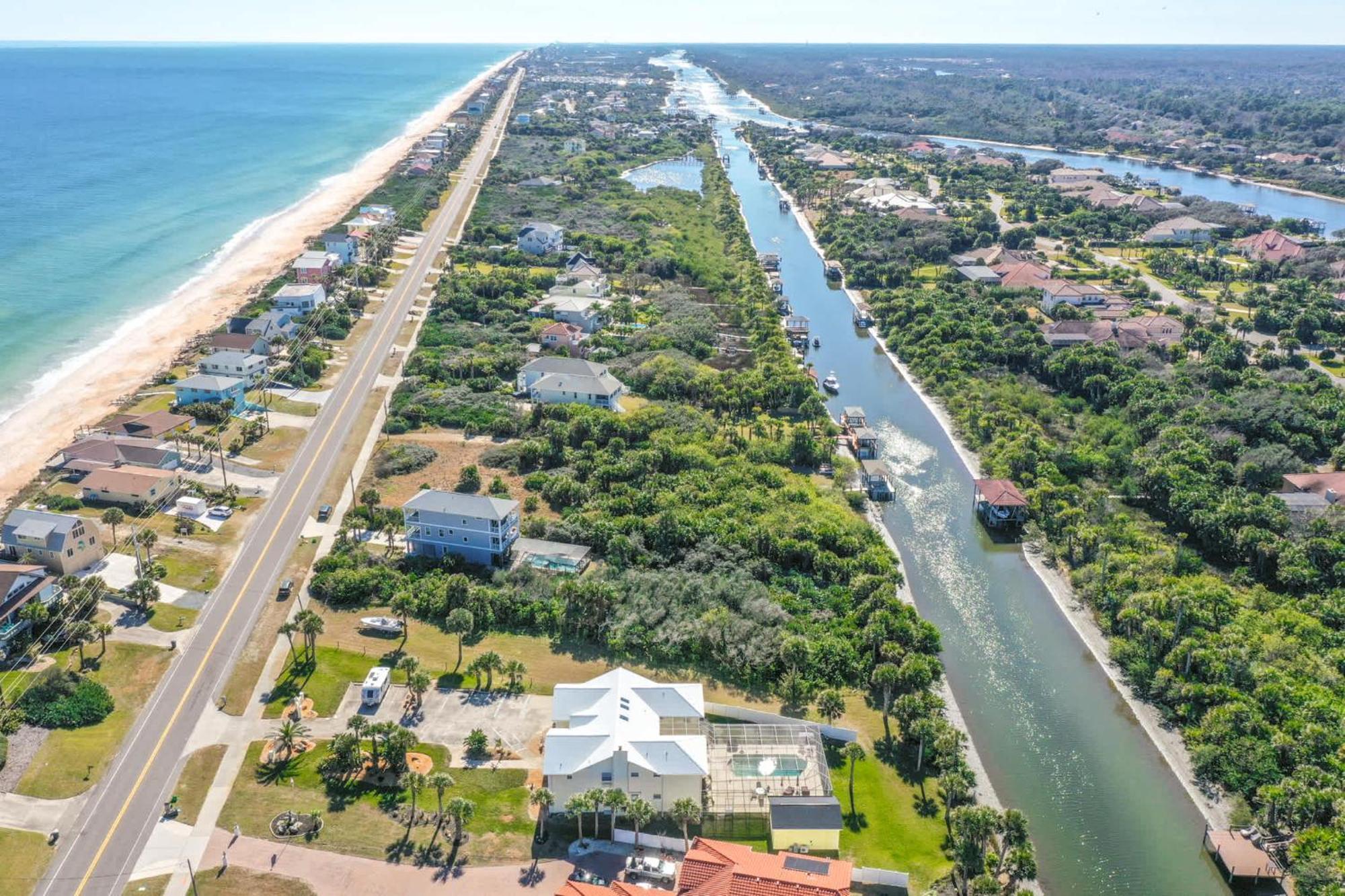 Flagler Beach Bed And Breakfast Pool Bbq Suite Екстер'єр фото