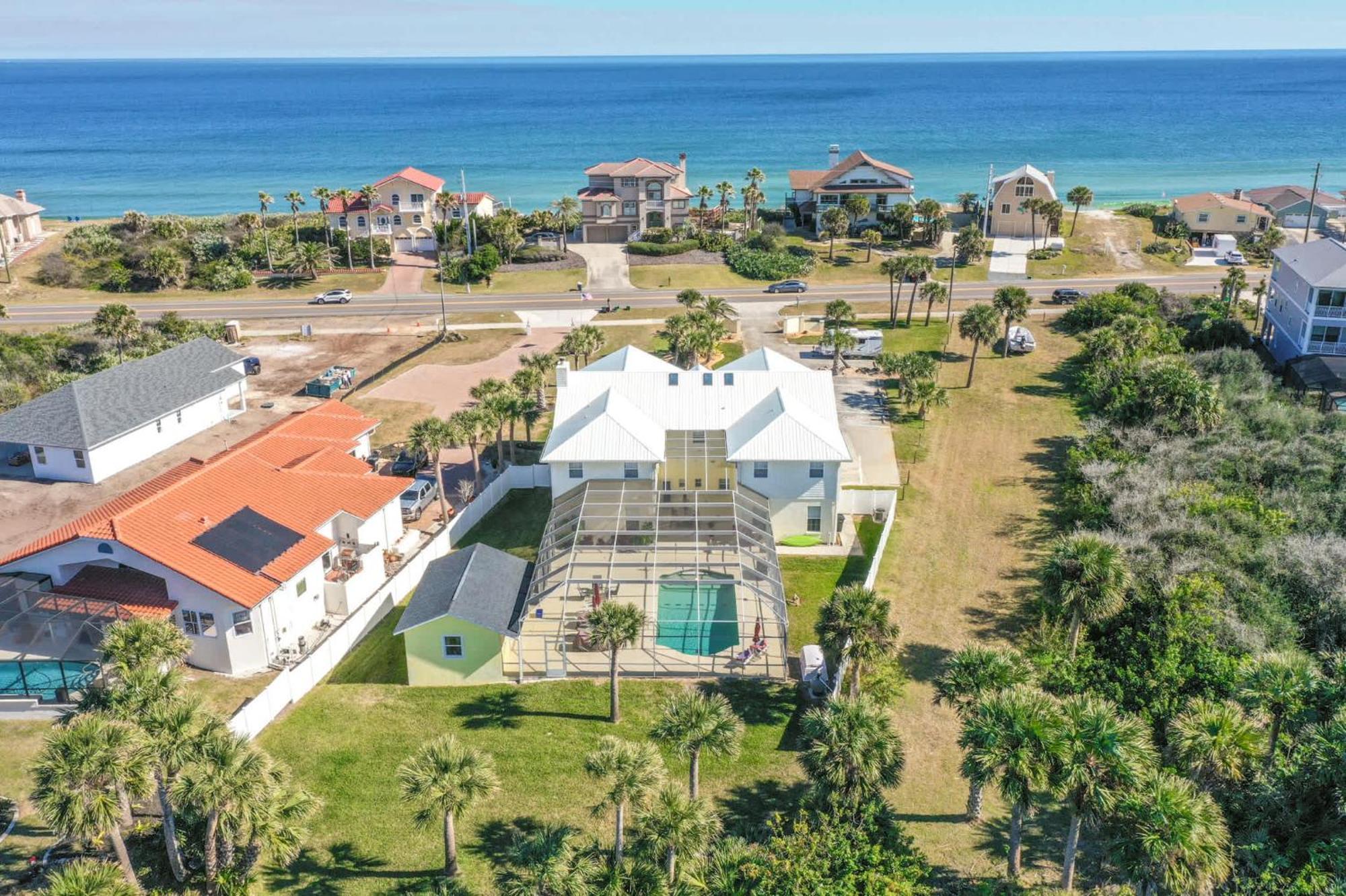 Flagler Beach Bed And Breakfast Pool Bbq Suite Екстер'єр фото